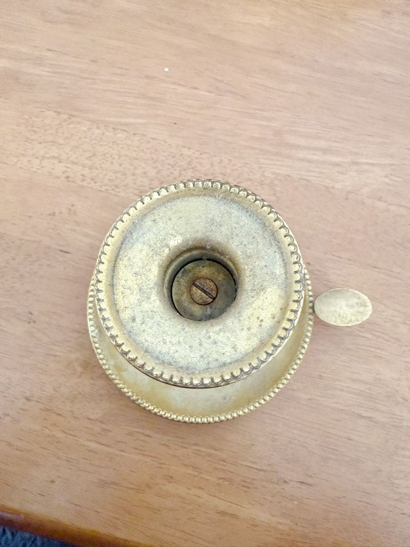 Jaeger-LeCoultre キャンドルホルダー付き置時計 不動品