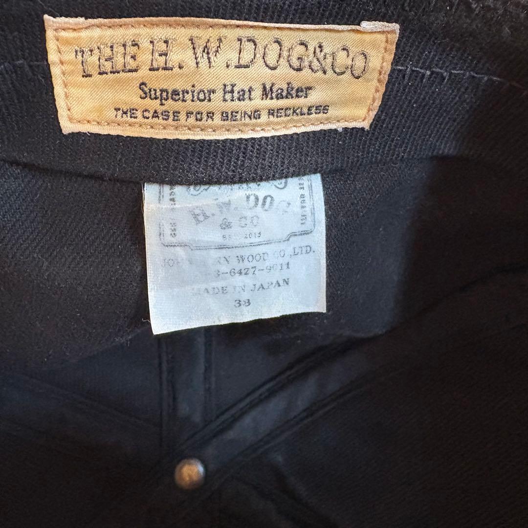 THE H.W.DOG&CO.大阪店限定キャップ ブラック