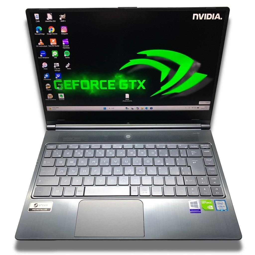 美品！高性能！軽量薄型　爆速ゲーミングノート　4コア8スレ　NVIDIA GPU