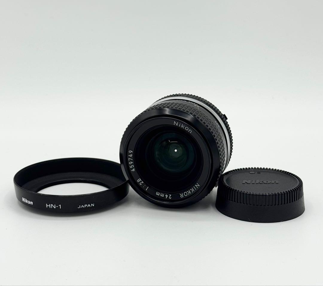 【動作品】NIKON Ai Nikkor 24mm f2.8