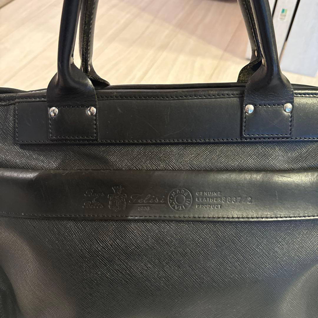 【最終大幅値下げ★送料込み】フェリージ　Felisi ビジネスバック ブラック