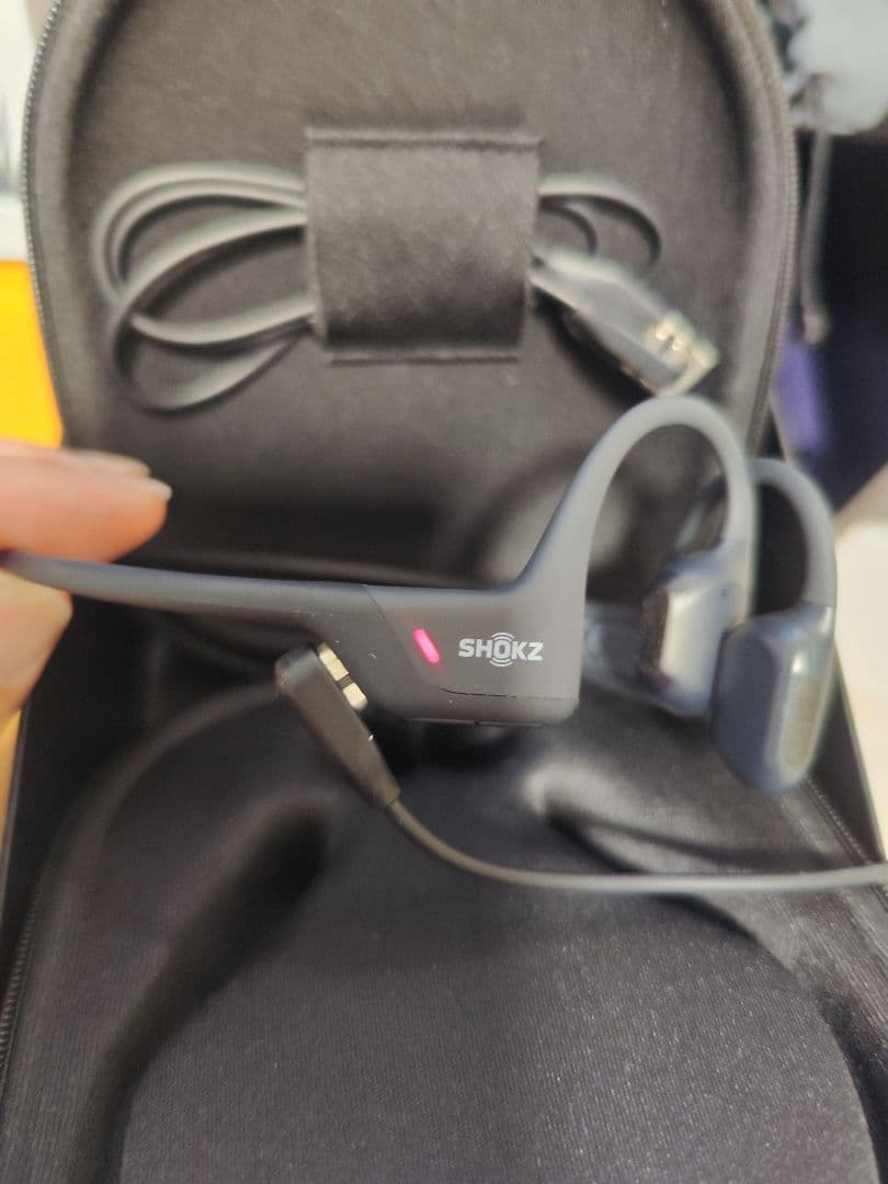 SHOKZ OpenRun Pro 骨伝導イヤホン ブラック