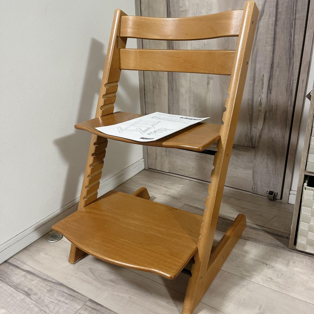 良品✨STOKKE ストッケ トリップトラップ ナチュラル シリアル3 チェア
