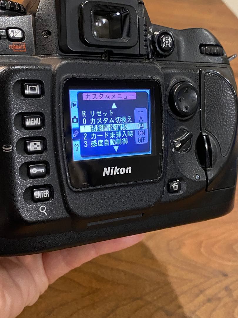 Nikon D100 デジタル一眼レフ　タムロン　18-200 動作品