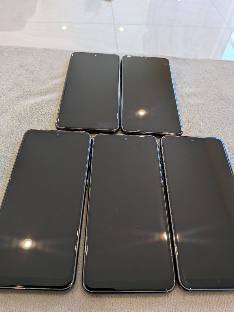 Galaxy a20 ブラック5台