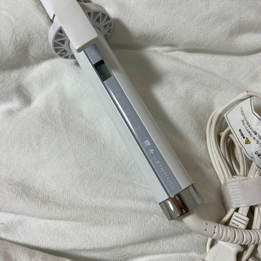 絹女 キヌジョ KINUJO コテ カールヘアアイロン 32mm