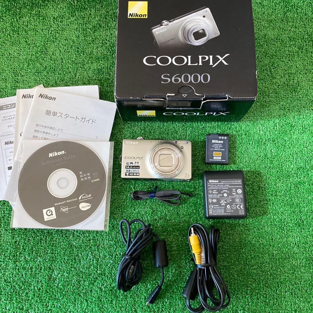 【美品動作確認済み】Nikon COOLPIX S6000