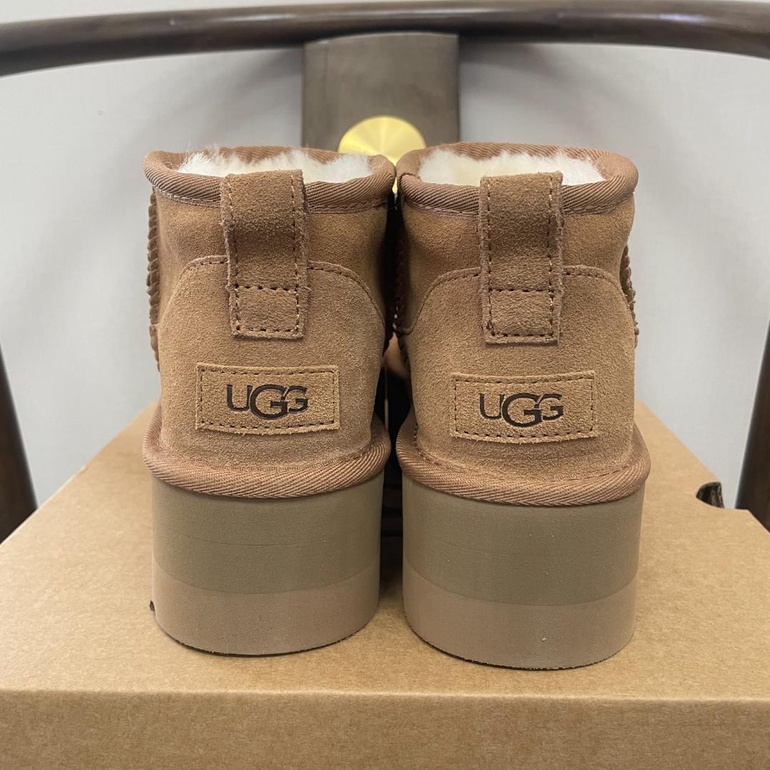 UGG クラシック ウルトラ ミニ プラットフォーム 厚底ブーツ 23cm