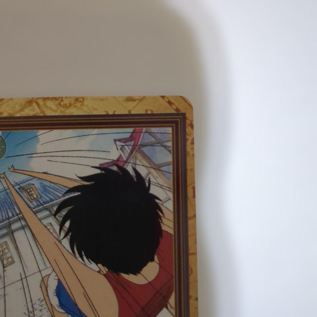 ワンピース カードダス ハイパーバトル 初期ルフィ C１１３希少エラーカード