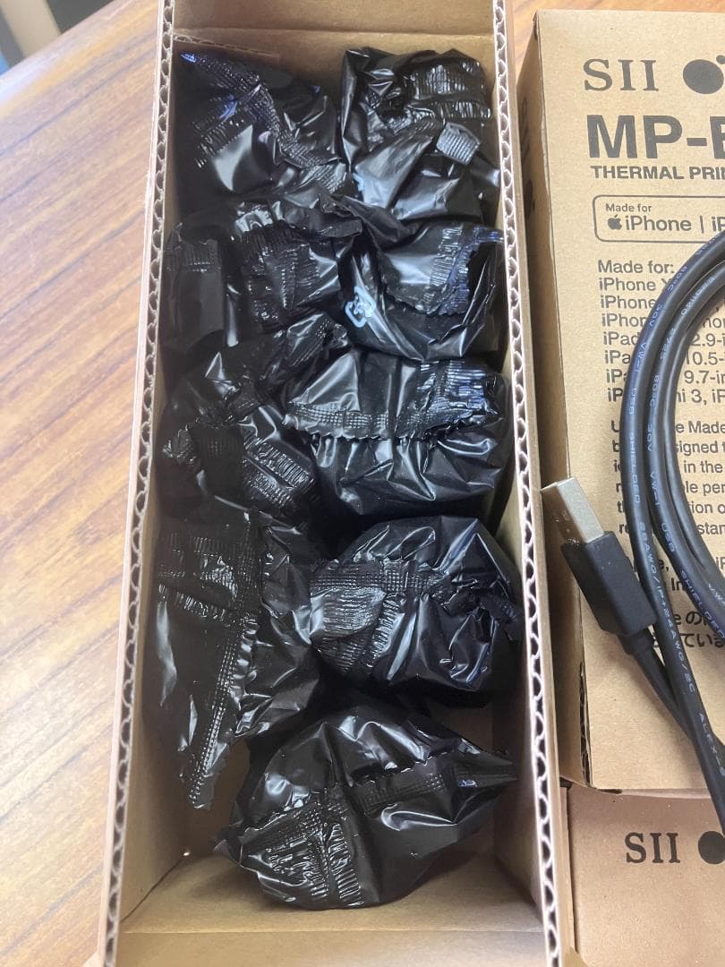 SII MP-B20 レジプリンター　専用クレードル　感熱ロール紙9個セット