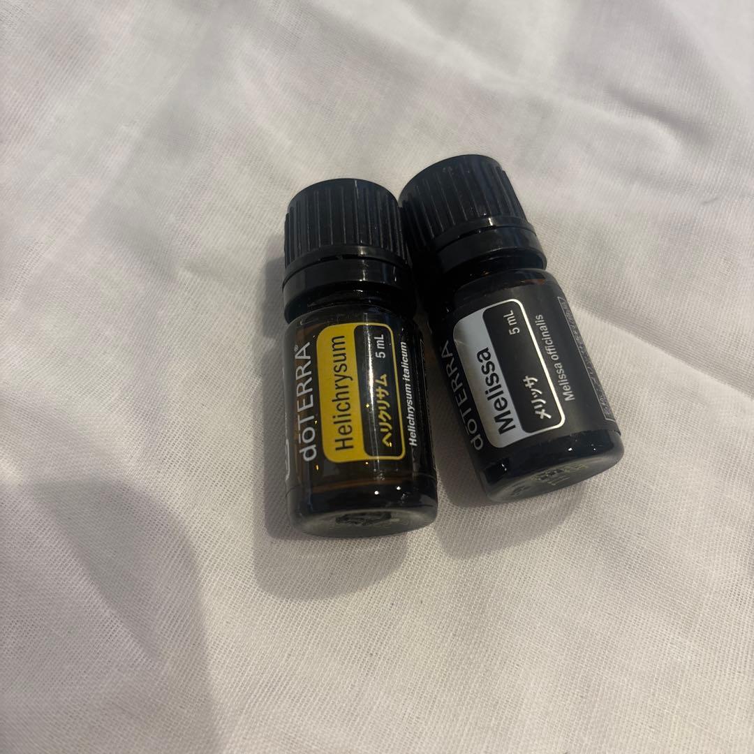 【新品】doTERRA ヘリクリサム & メリッサ 5ml セット