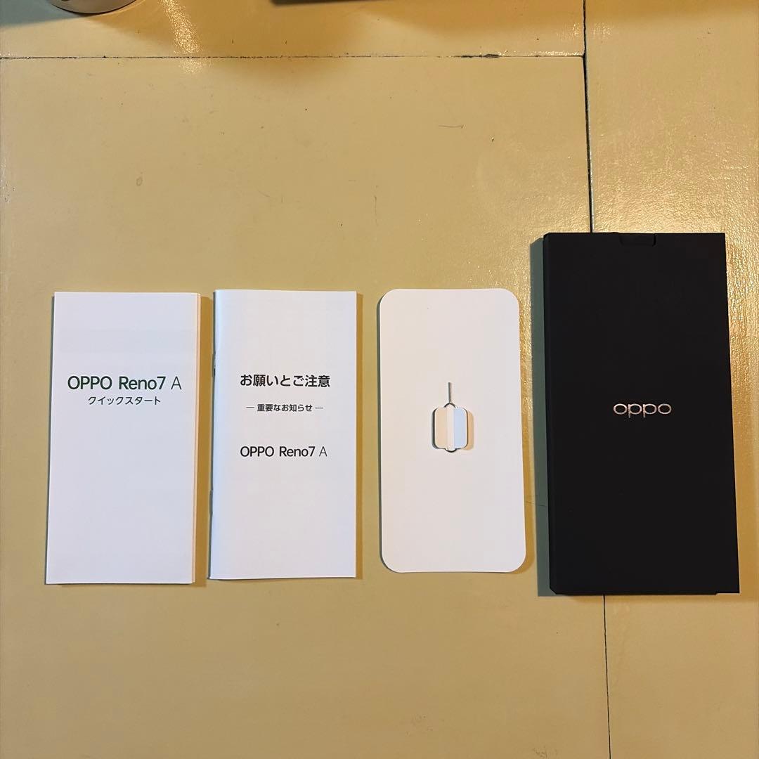 OPPO Reno7 A ブラック 本体のみ