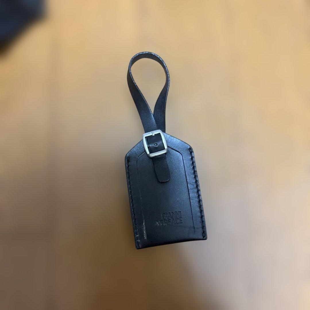 Versace ボストンバッグ　黒ナイロン