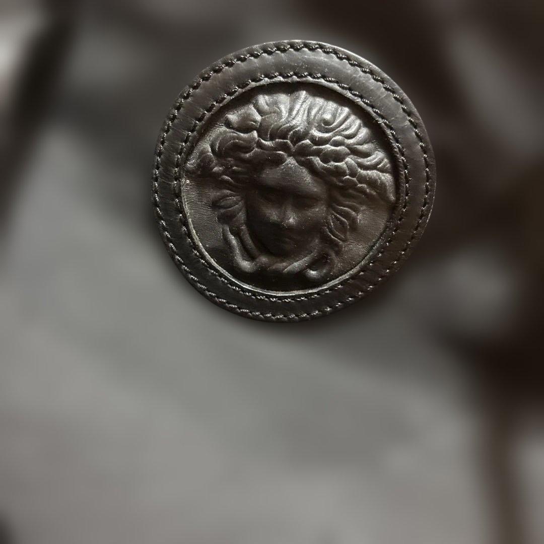 Versace ボストンバッグ　黒ナイロン