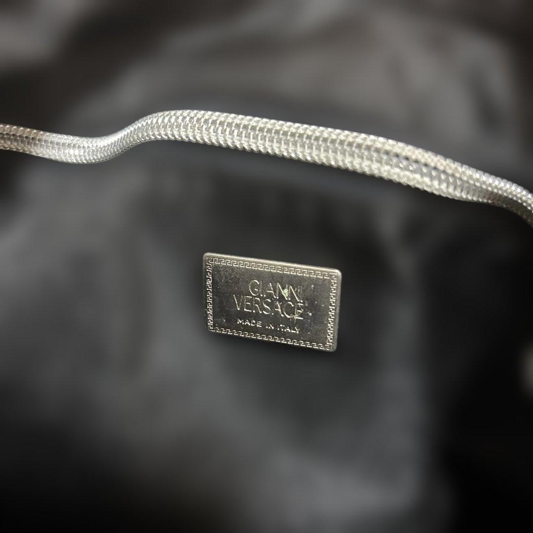 Versace ボストンバッグ　黒ナイロン