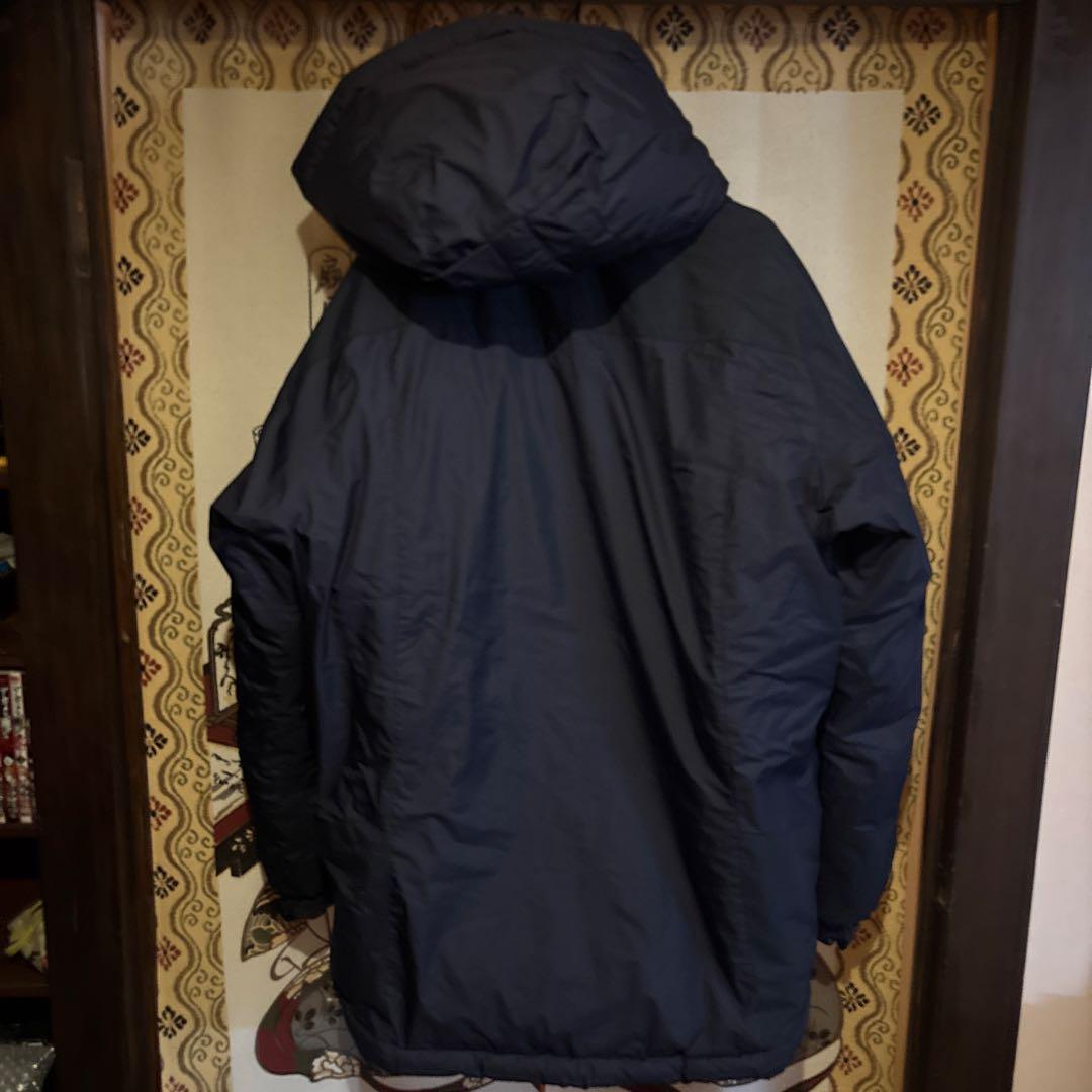 【美品】 Columbia コロンビア フードダウン メンズL ネイビー