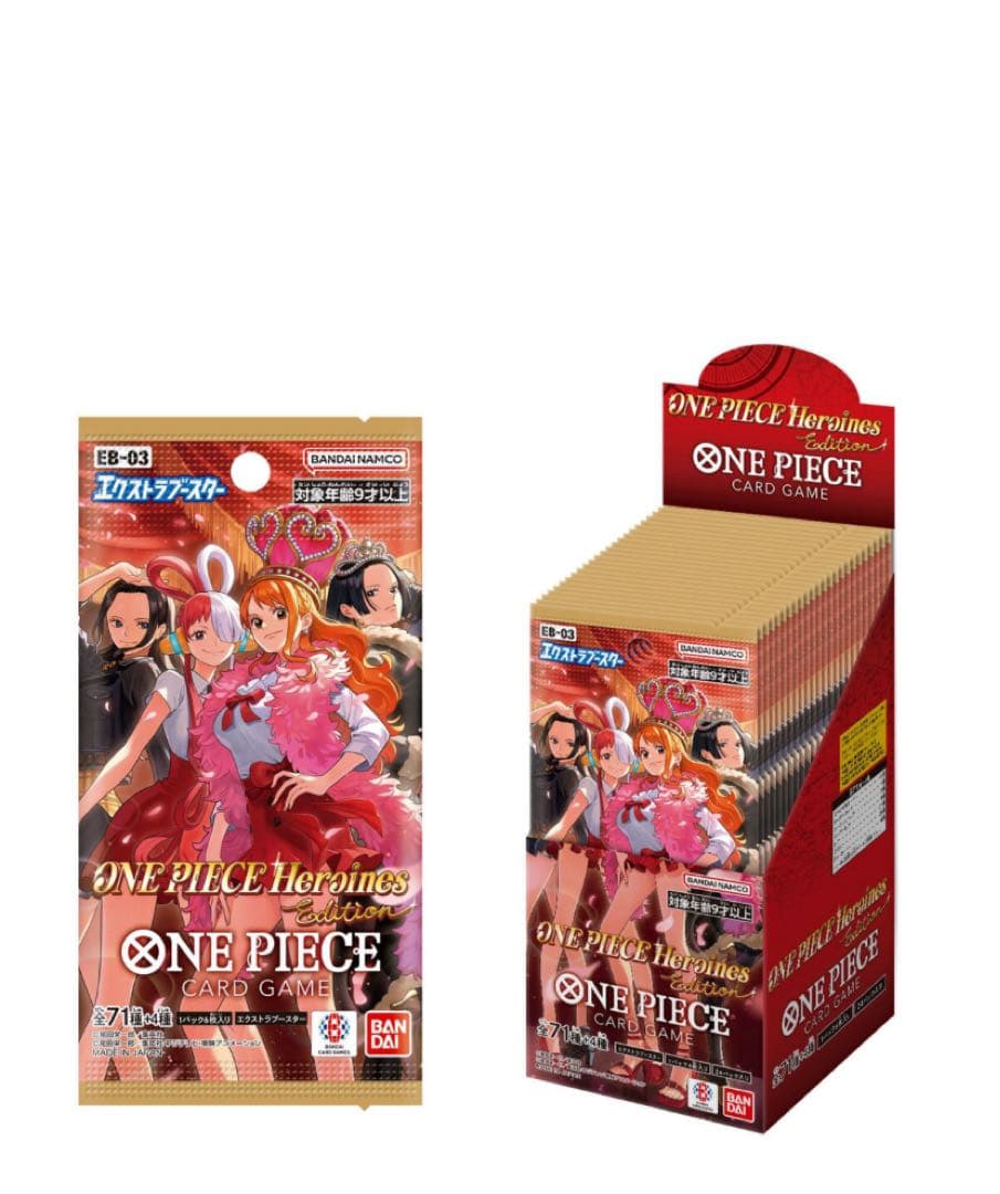 ONE PIECEカードHeroines Edition 新品未開封1box