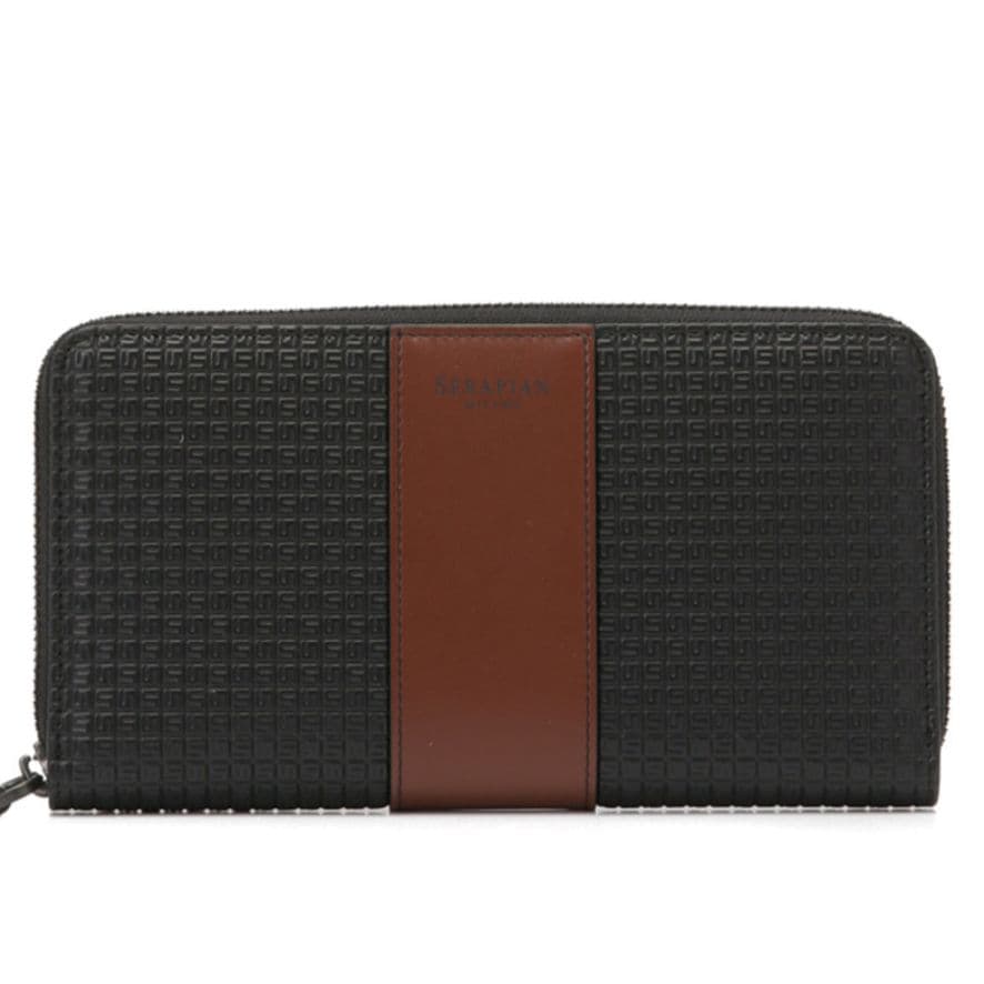 SERAPIAN セラピアン STEPAN ラウンドファスナーウォレット 長財布