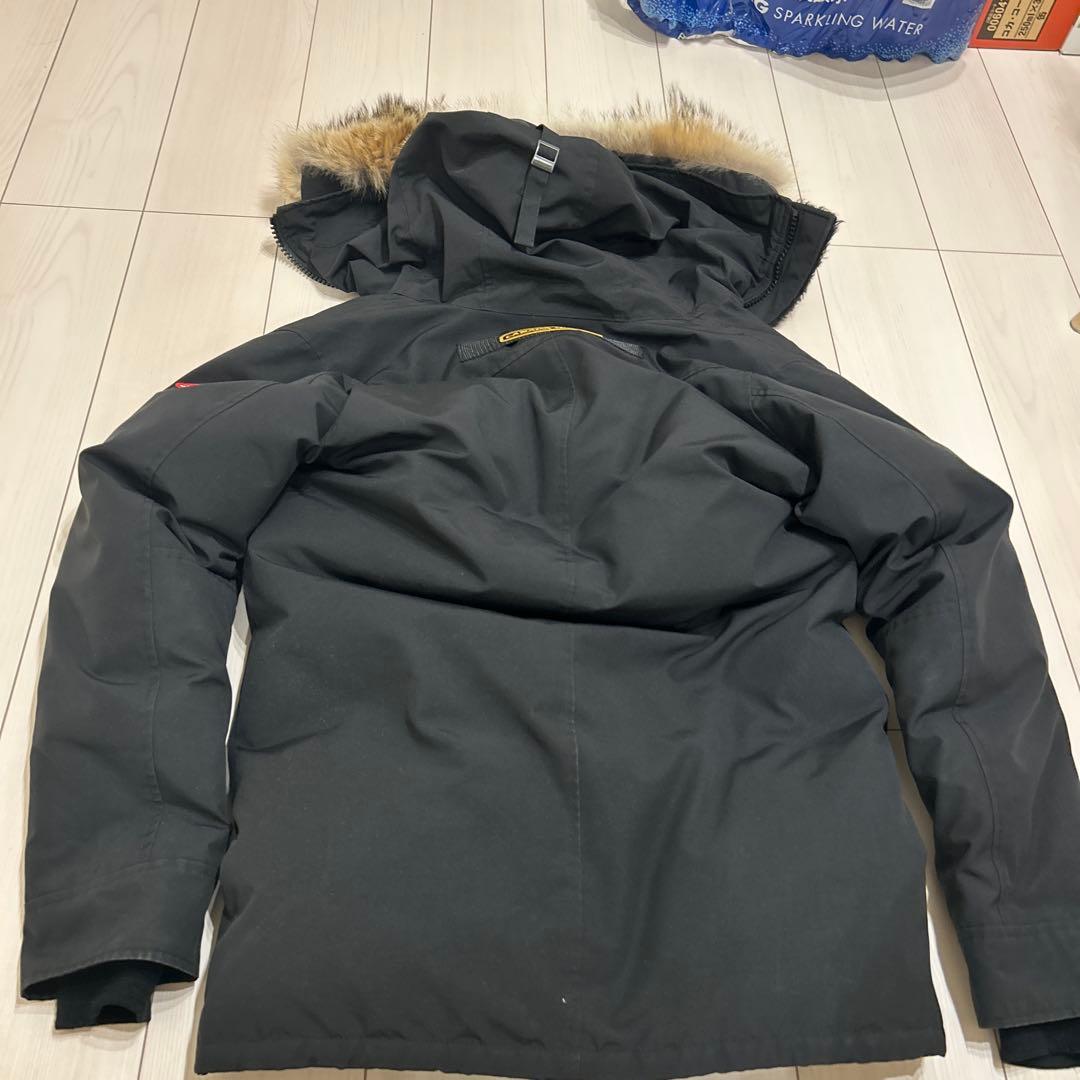   ブラック ダウンジャケット Lサイズ