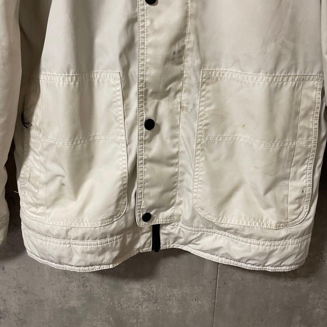 Burtonバートンスキーウェアスノーボードジャケットフード白ホワイト黒ブラック