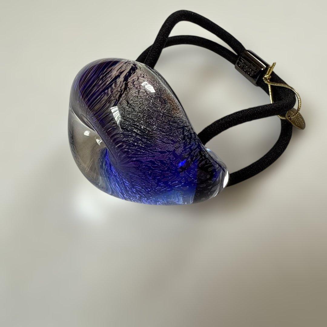 Colette Malouf コレットマルーフ　グラスポニー　ブルー