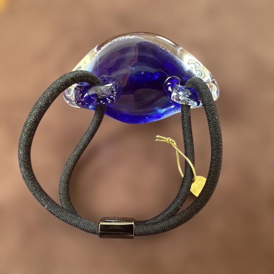 Colette Malouf コレットマルーフ　グラスポニー　ブルー