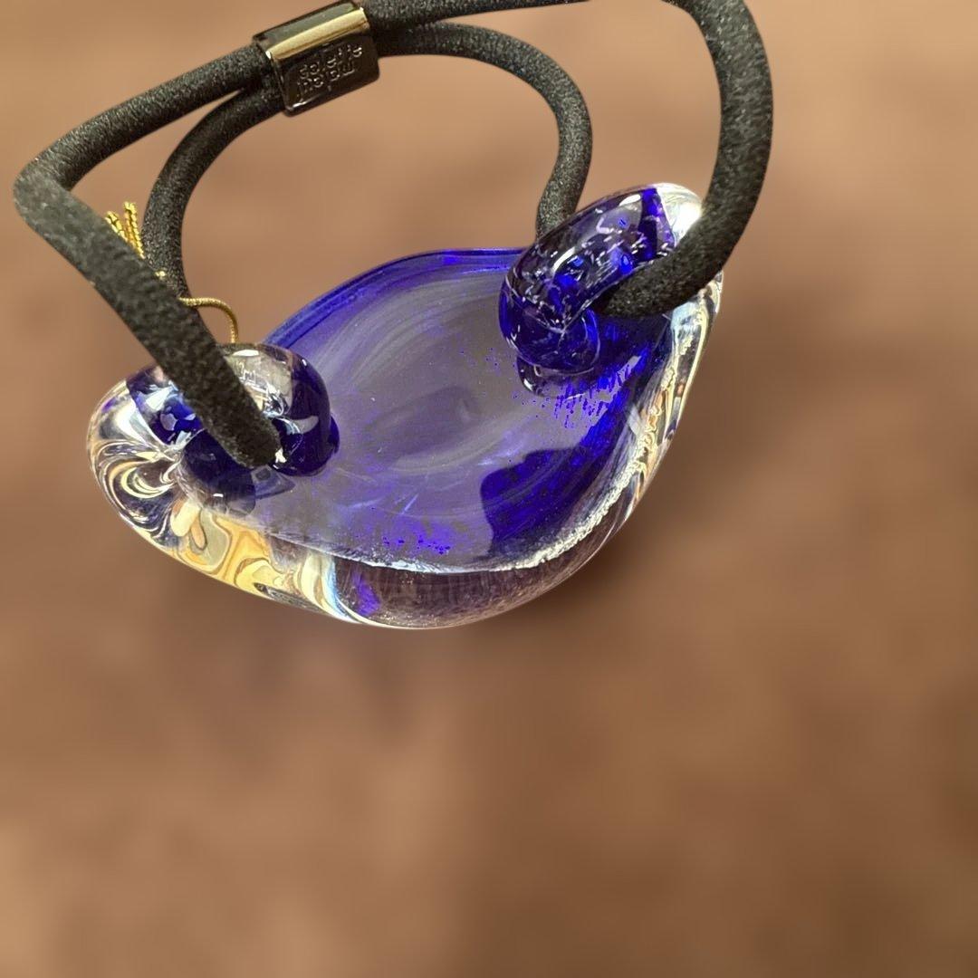 Colette Malouf コレットマルーフ　グラスポニー　ブルー