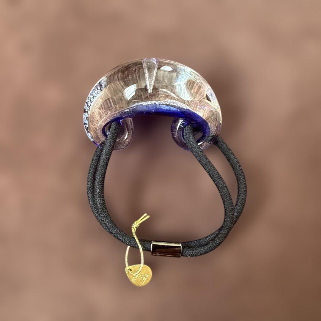 Colette Malouf コレットマルーフ　グラスポニー　ブルー