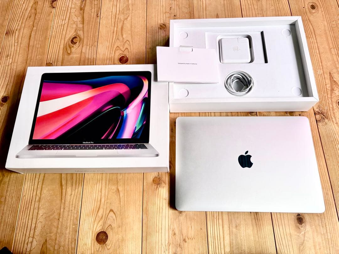 Apple MacBook Pro M1 13インチ 100%シルバー 本体