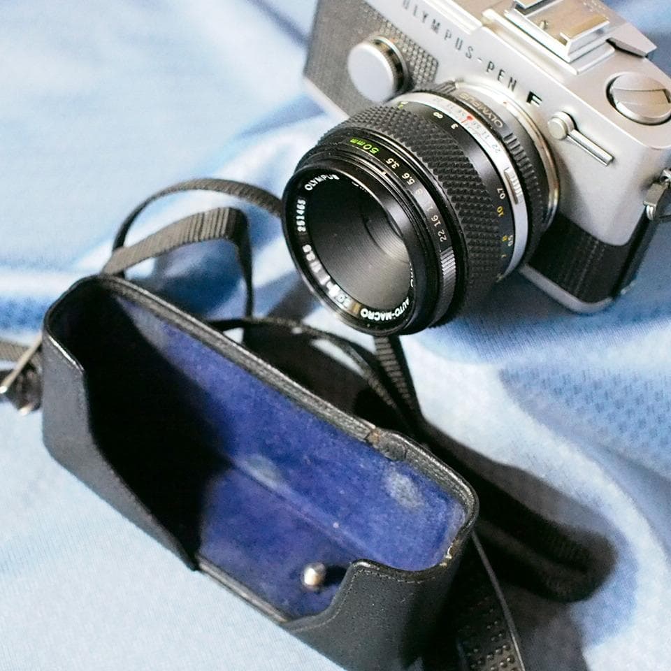 Olympus PEN FT OMアダプタ・銘レンズ4本セット