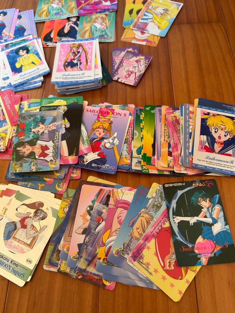 さ*ぼ様 セーラームーン カード400枚以上　おまけ多数