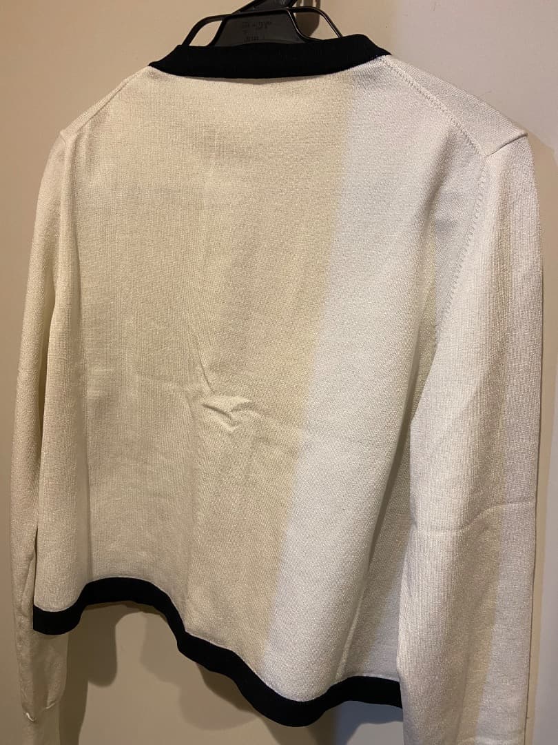 anuans ベーシッククルーネックカーディガン