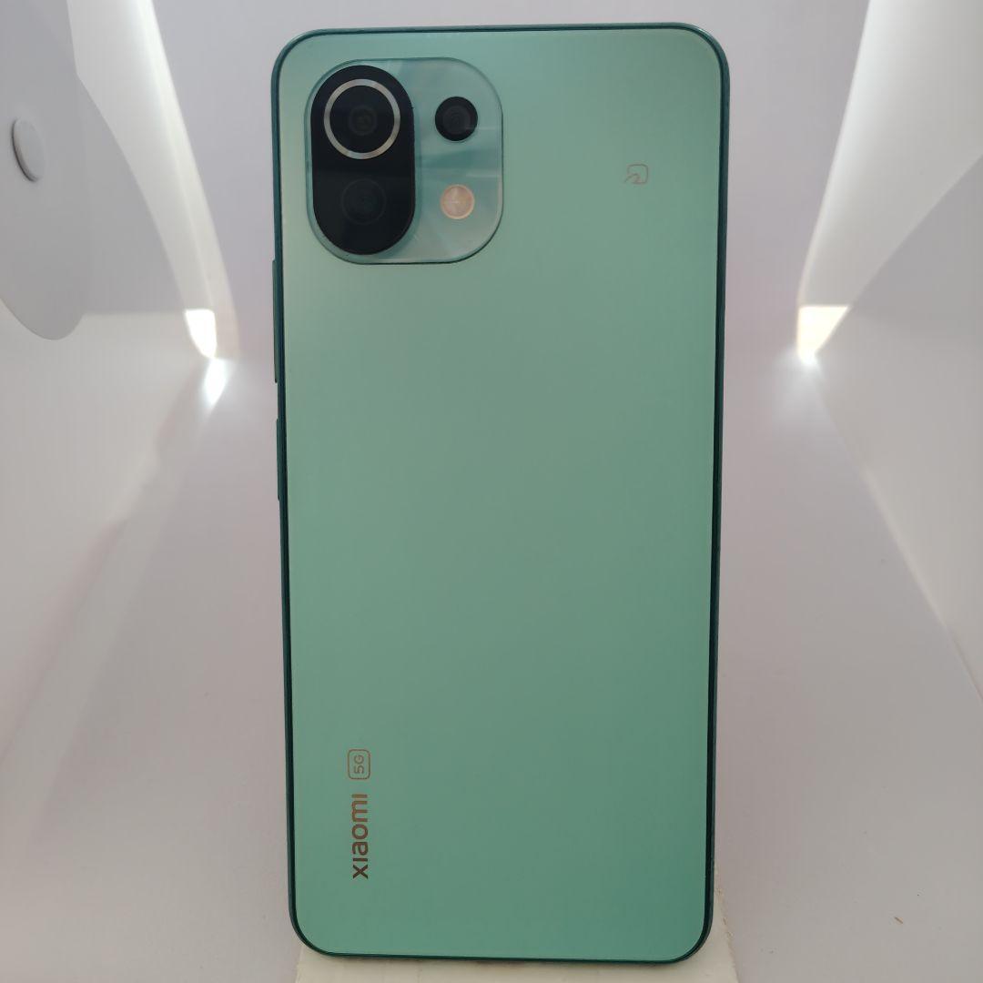 Xiaom　Mi11 Ligte 5G ミントグリーン