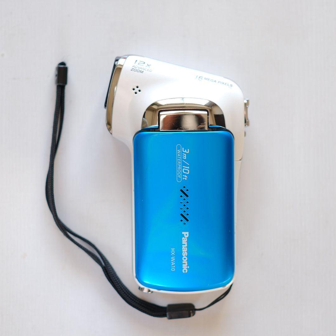 パナソニックHX-WA10【予備バッテリー付き完動品】デジタルムービーカメラ