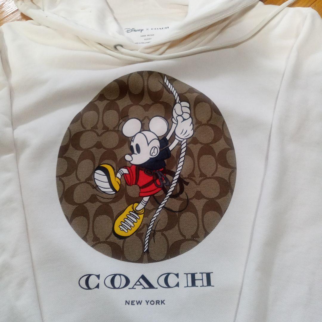 COACH ×ミッキー　コラボパーカー