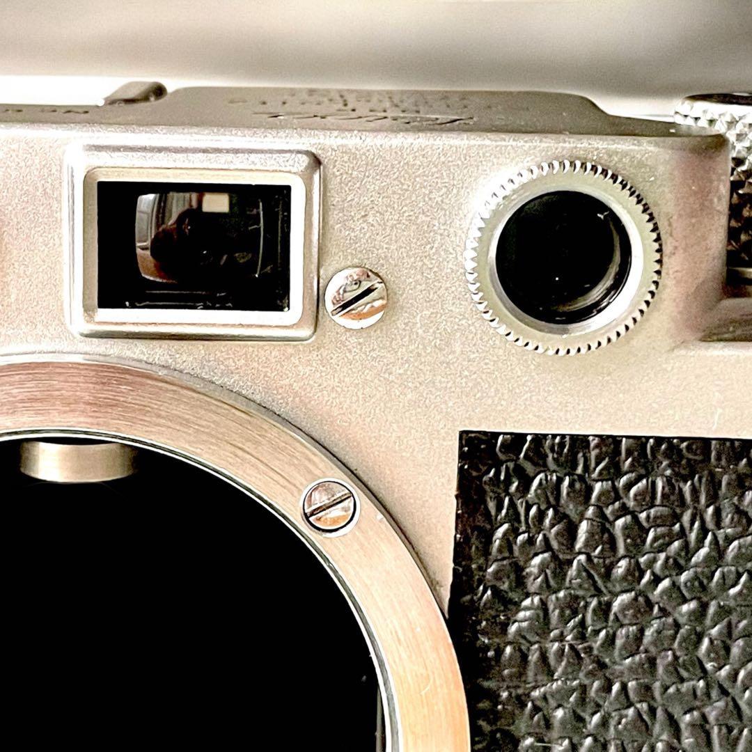 【OH済】Leica IIIf バルナックライカ セルフ付＋純正革ケース付
