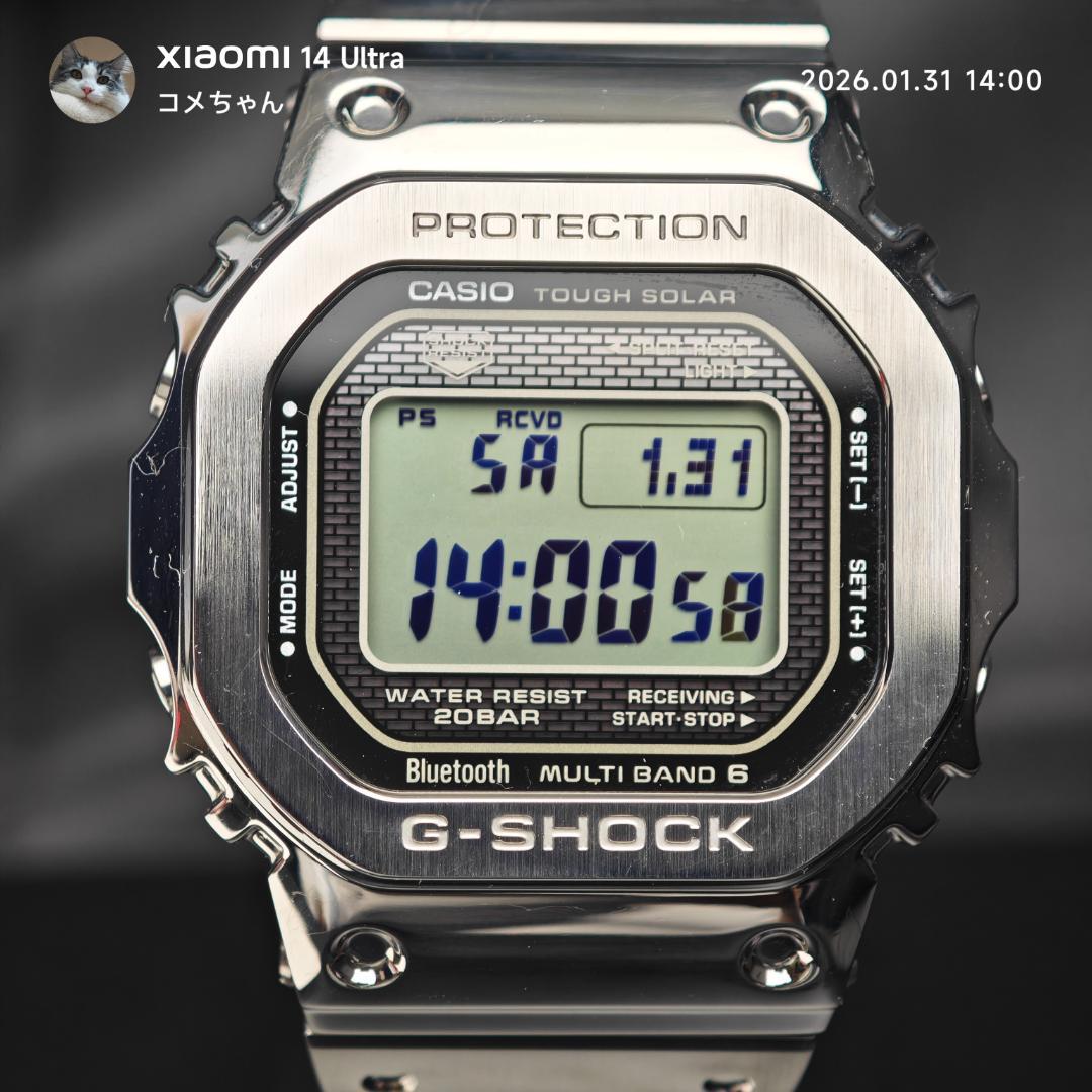 【良品】カシオ G-SHOCK GMW-B5000D-1JF