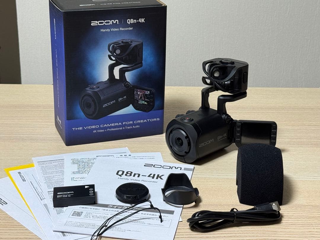 ビデオカメラ ZOOM Q8n-4K