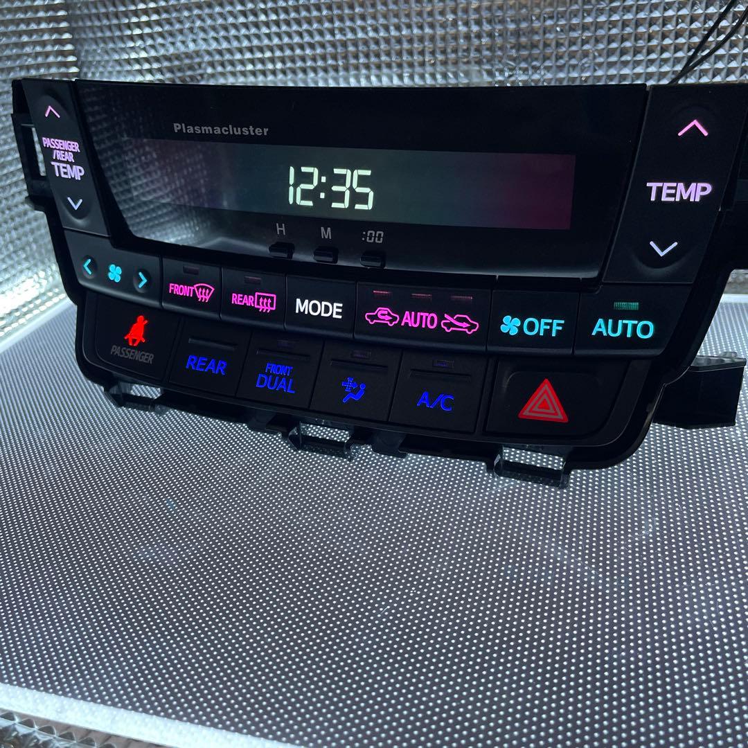 前期用　20系 アルファード、ヴェルファイア エアコンパネル LED交換完成品