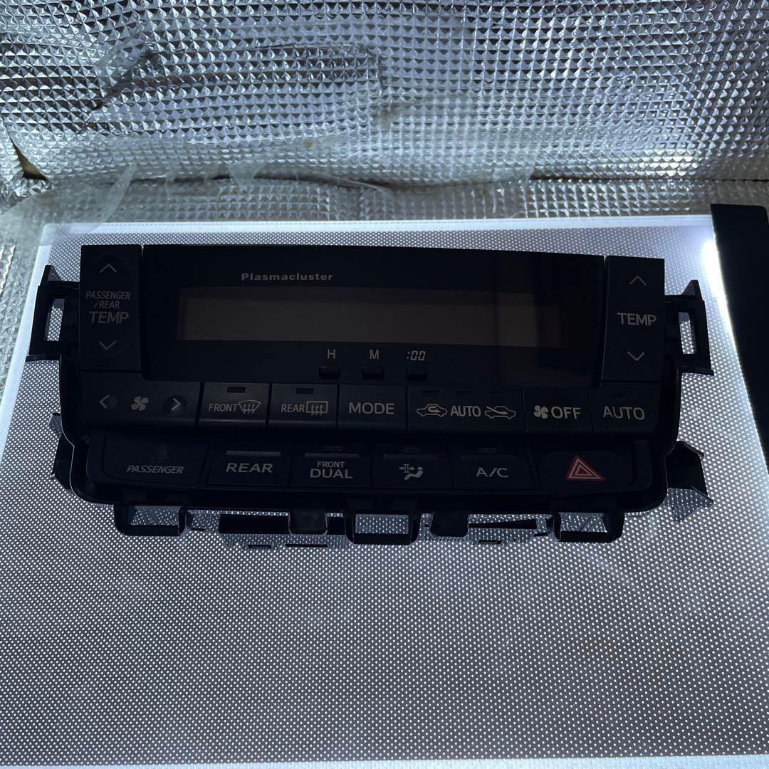 前期用　20系 アルファード、ヴェルファイア エアコンパネル LED交換完成品