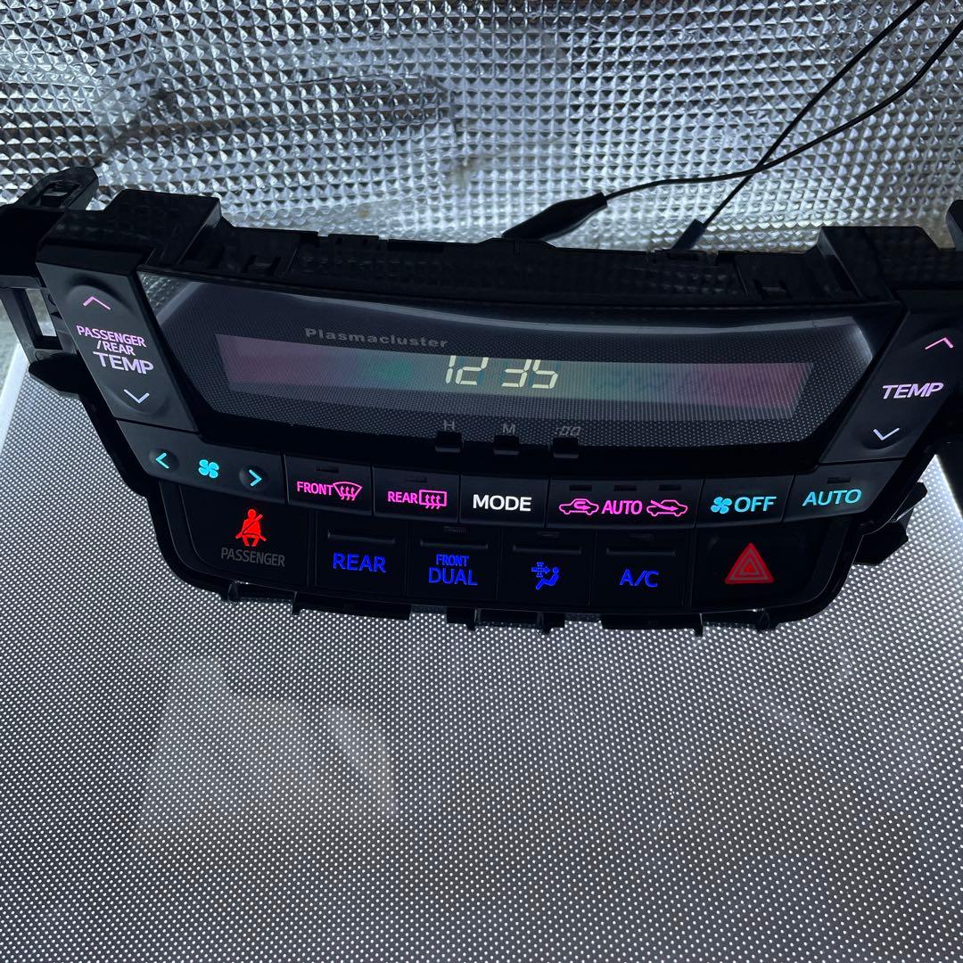 前期用　20系 アルファード、ヴェルファイア エアコンパネル LED交換完成品