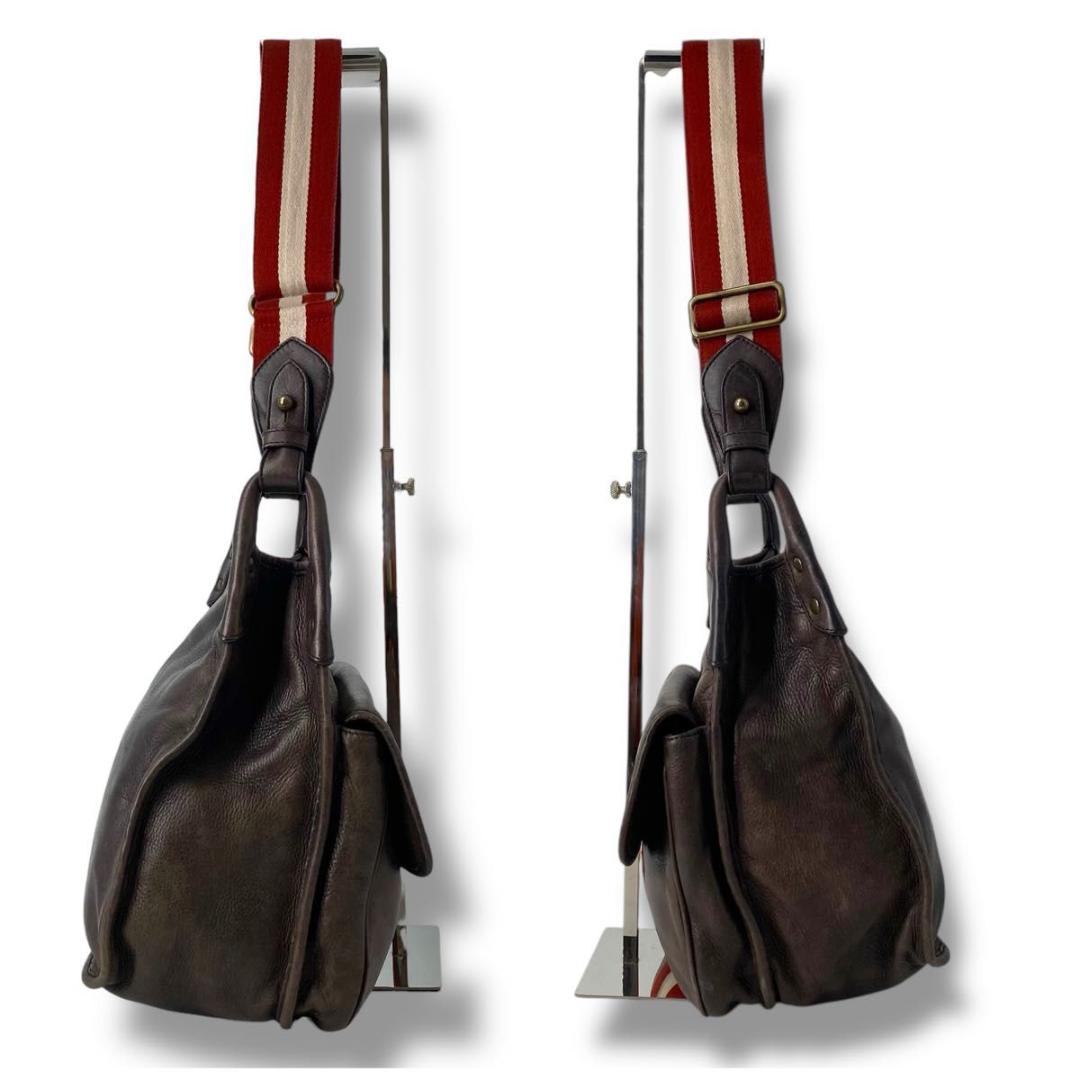 BALLY ショルダーバッグ トレインスポッティング レザー