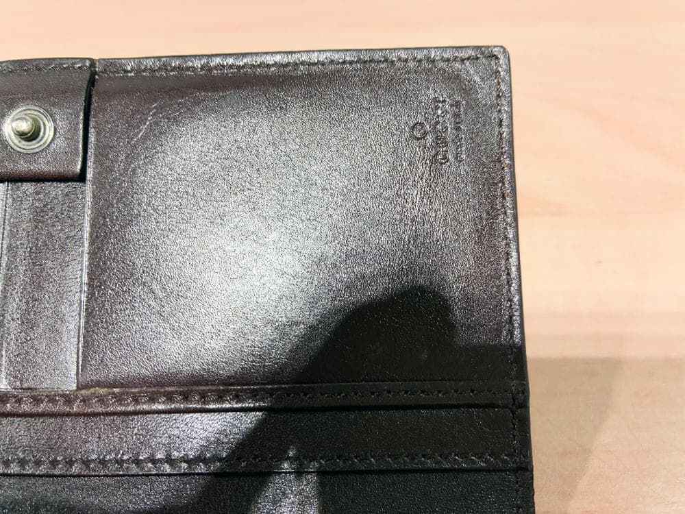 ★美品 中古★GUCCI グッチシマ レザー GG 長財布【長財布】FQDL