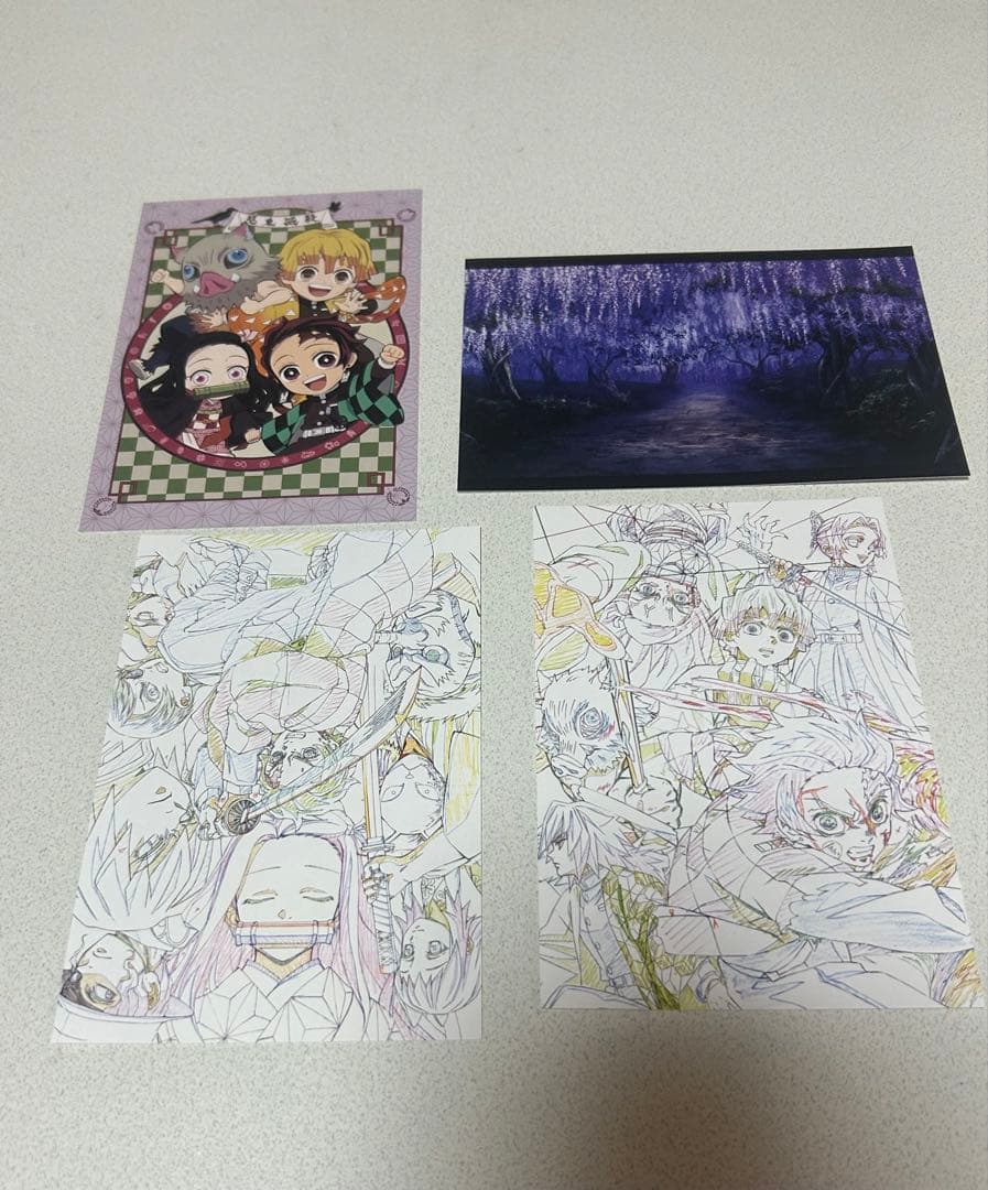 鬼滅の刃 アニメーション原画集 設定資料集 ミニキャラ集壱 6冊セットまとめ売り
