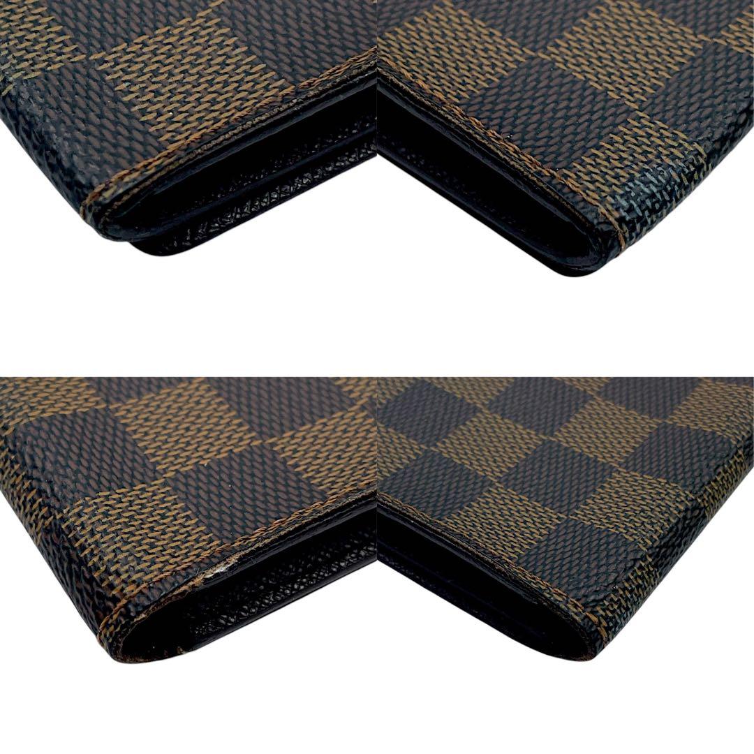 【美品】ルイヴィトン 名刺入れ　カードケース ヴィジット　ダミエエベヌ