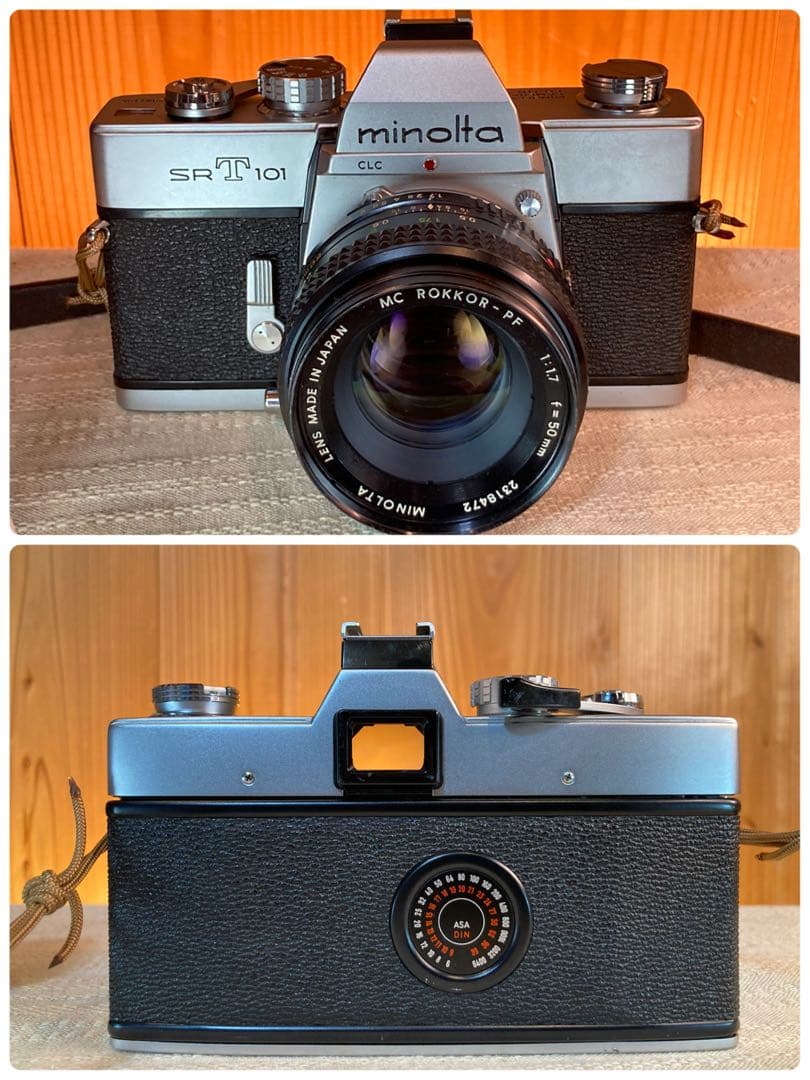★完動品＊美品＊初期保証★minolta srt101★緑のロッコール！作例多数