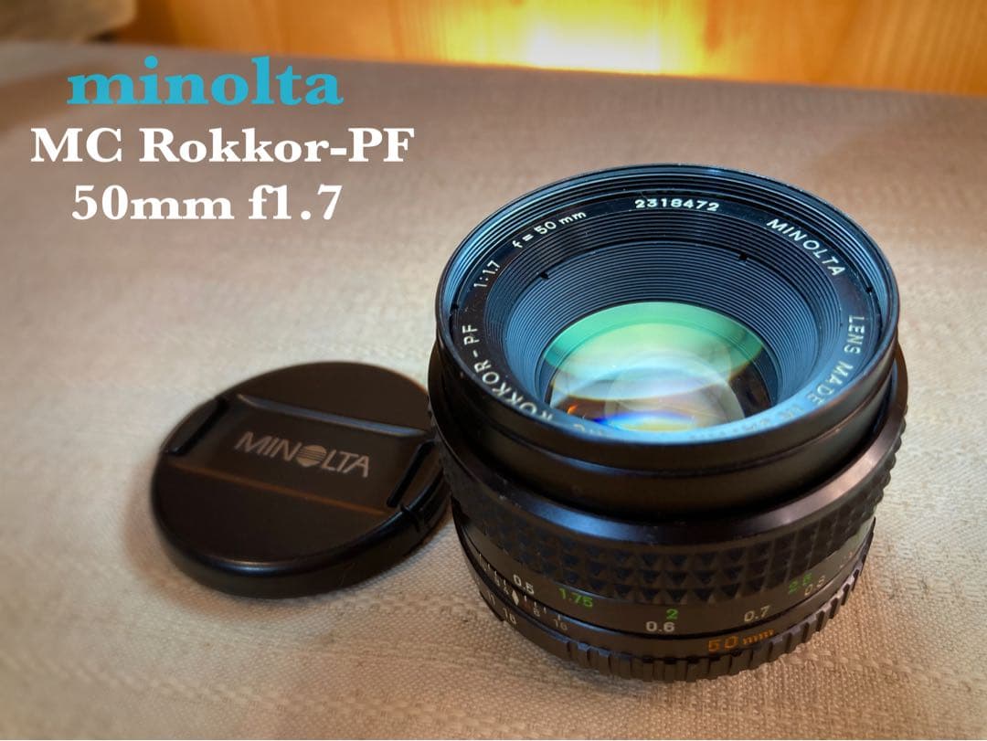 ★完動品＊美品＊初期保証★minolta srt101★緑のロッコール！作例多数