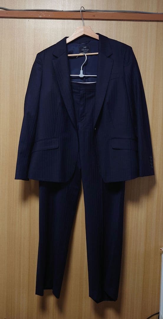 23区 パンツスーツセットアップ ネイビー系48/5L