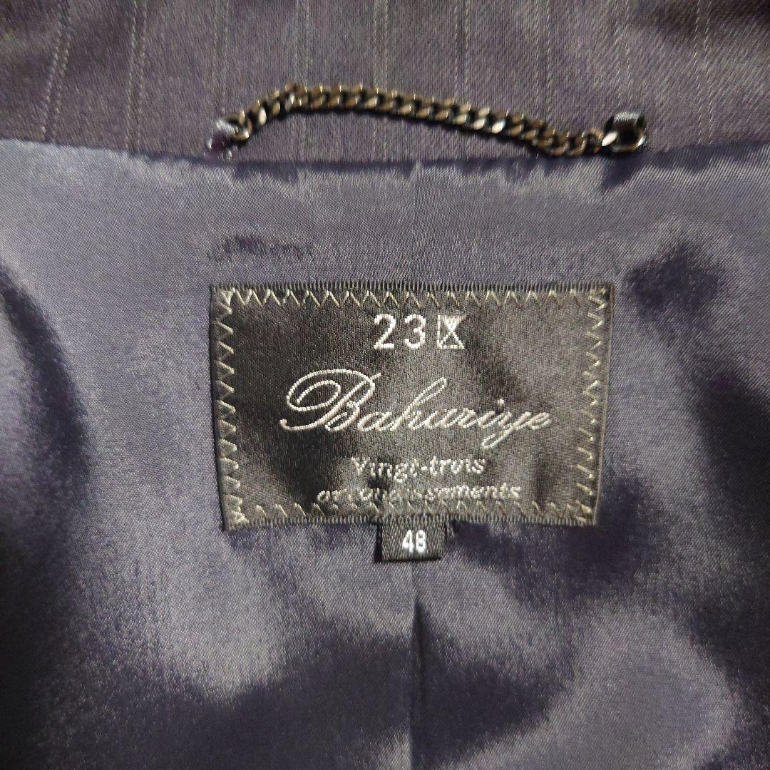 23区 パンツスーツセットアップ ネイビー系48/5L