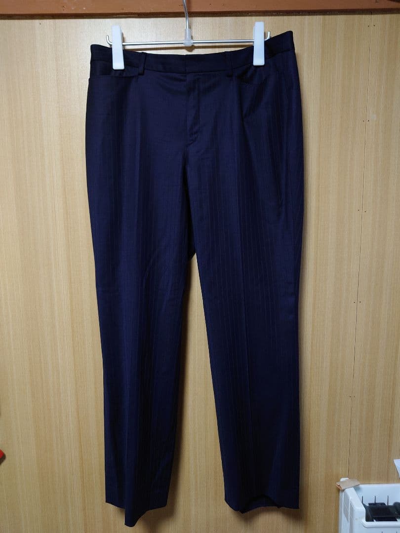 23区 パンツスーツセットアップ ネイビー系48/5L